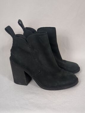 Ugg Pixley Black Ankle Booties Sz 5.5